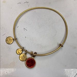 Alex & Ani Ruby Birthstone Bracelet